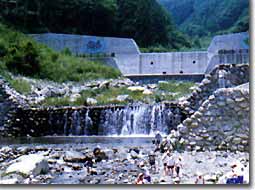 Takechigawa upper reaches dams