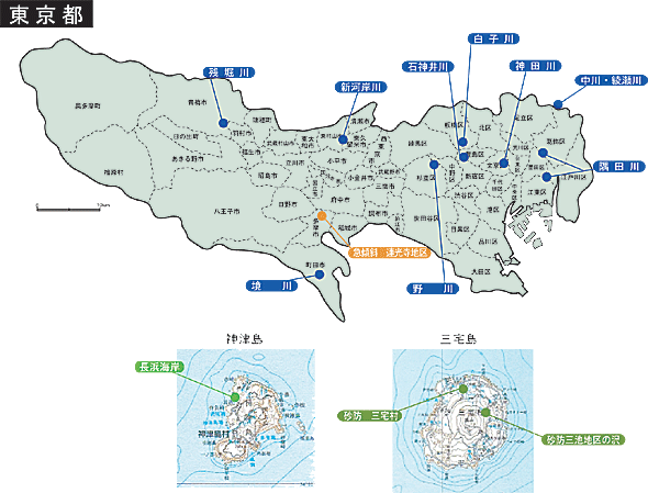 東京都の効果事例マップ
