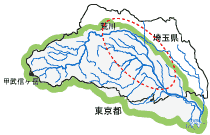 オギ原 - 領域図