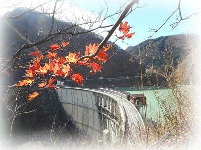 秋を感じる川治ダム３