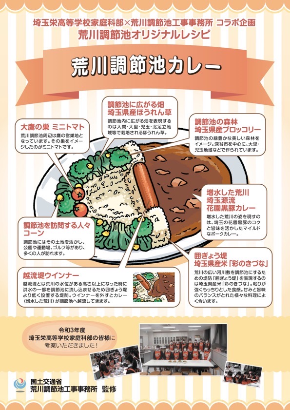 荒川調節池カレー