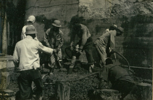 コンクリート締固め