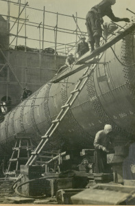 ローリングゲート施工