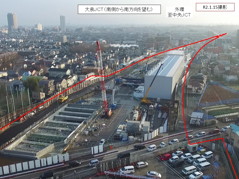 大泉南から南方向_202001