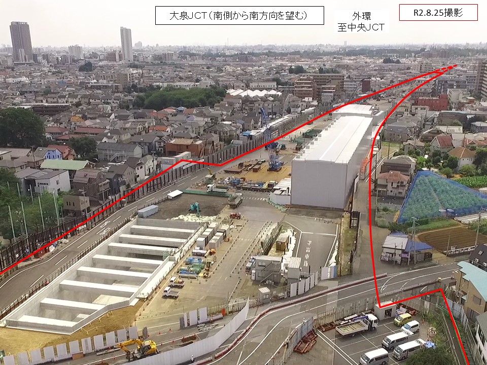 大泉南から南方向_202008
