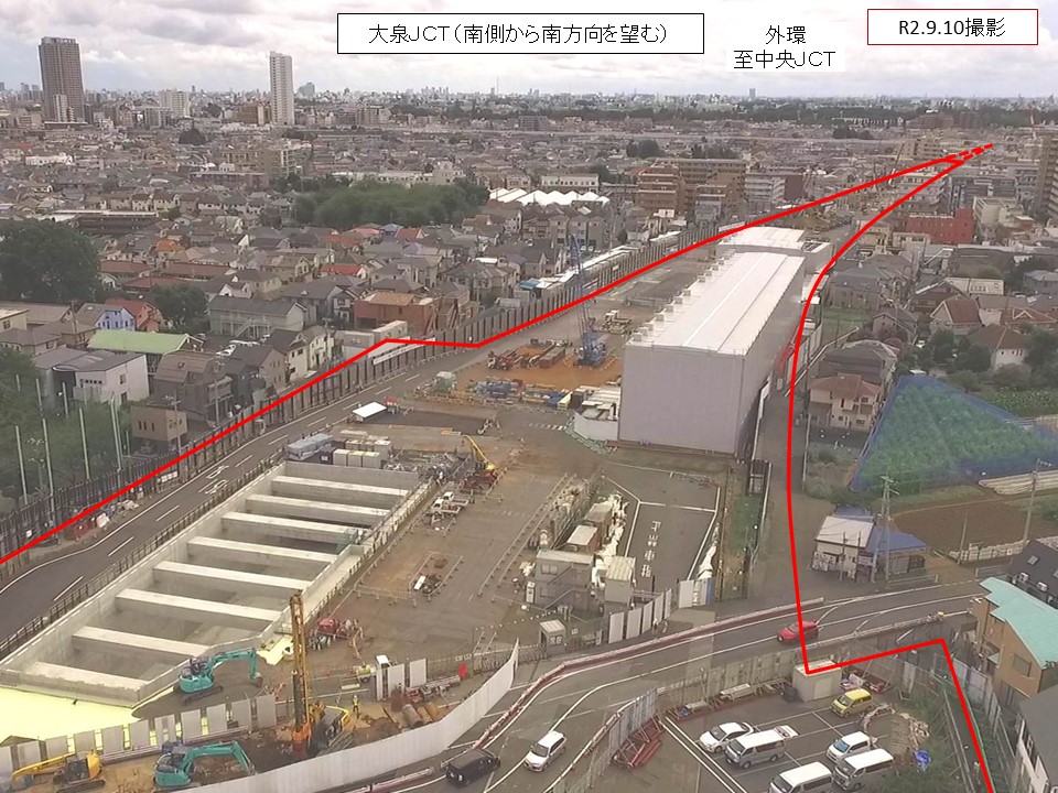 大泉南から南方向_202009