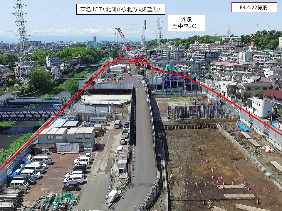 東名北から北方向_2022年04月