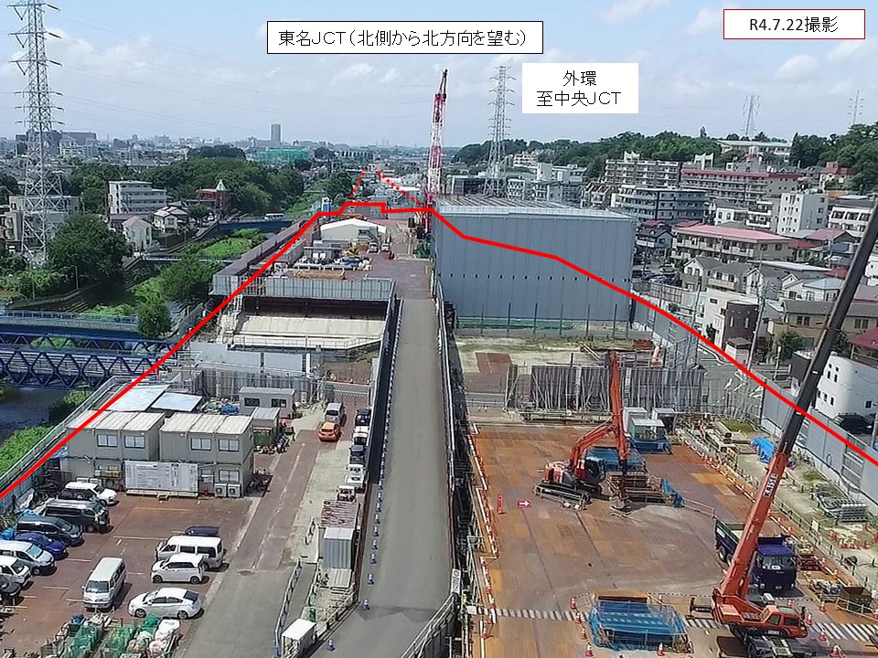 東名北から北方向_2022年07月