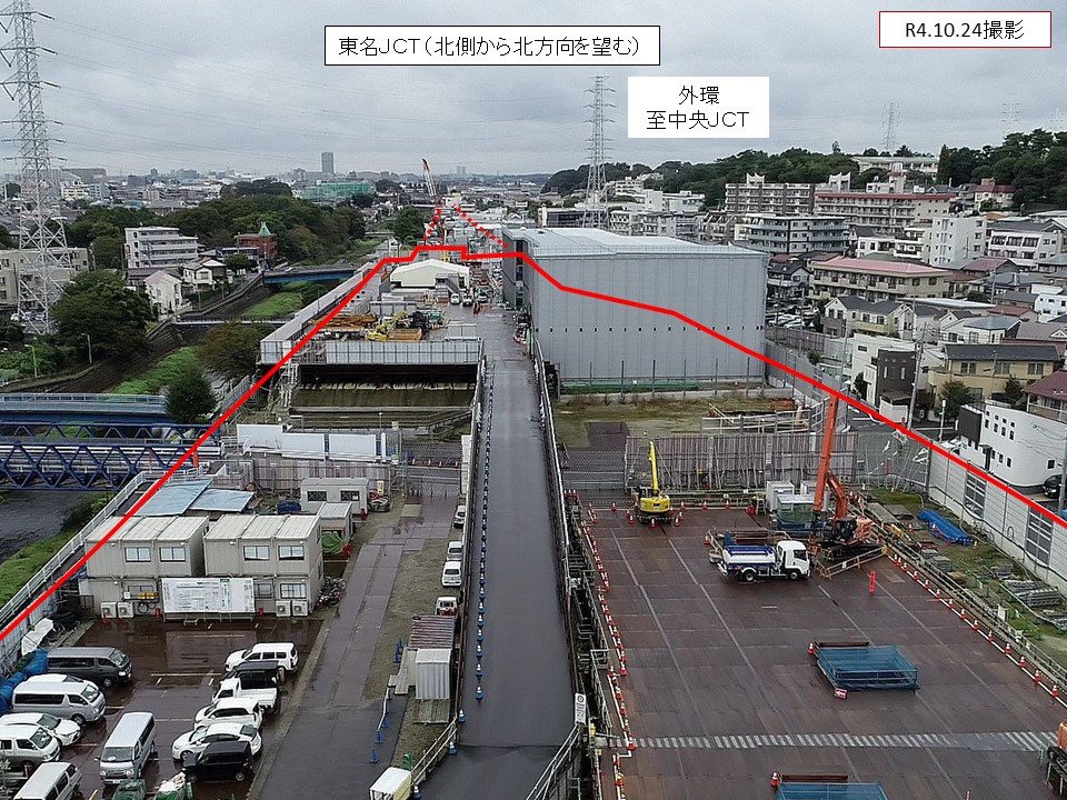 東名北から北方向_2022年10月
