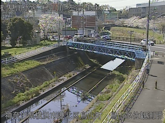 鳥山水位観測所 現在の写真