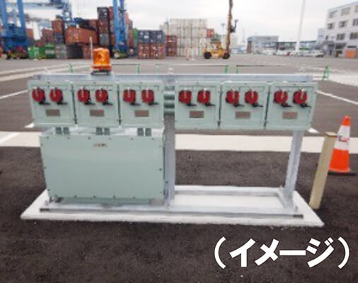 冷蔵・冷凍用コンテナの 電源プラグ