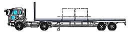 3)船底型セミトレーラ