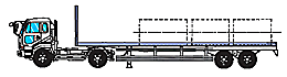 3)船底型セミトレーラ