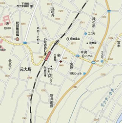 上新井団地 公営住宅等整備事業地図