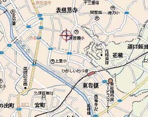 岩槻諏訪山下団地地図