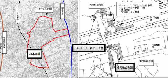 小木津駅周辺地区