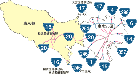 騒音状況 東京都 道路 国土交通省 関東地方整備局