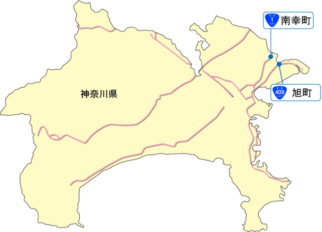 神奈川県拡大図