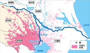 （各都・県の市街化区域資料より作成）