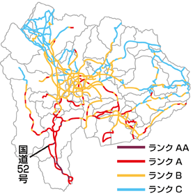 東海地震時の緊急輸送ルート