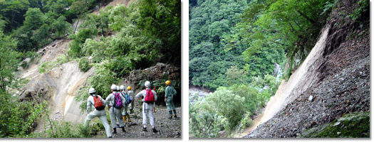 現地調査写真（平成13年9月14日）その1