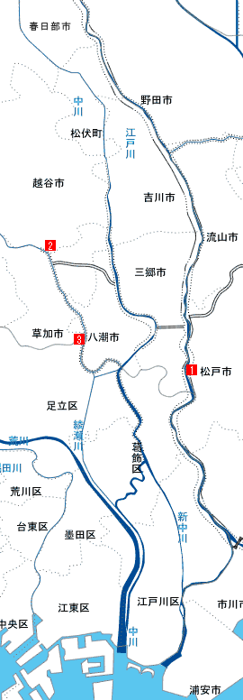 浄化施設位置図