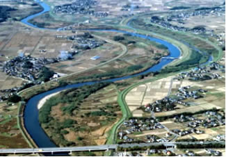 里川合流地区（日立市，常陸太田市，那珂市）の状況