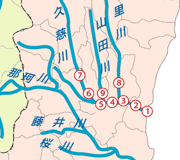 久慈川マップ