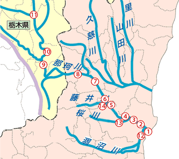 那珂川マップ