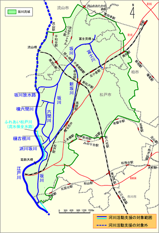 河川活動支援の対象範囲