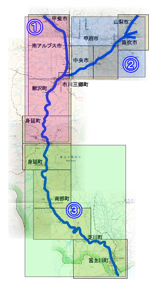 重要水防箇所位置図