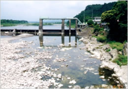 鬼怒川 現在の流況1