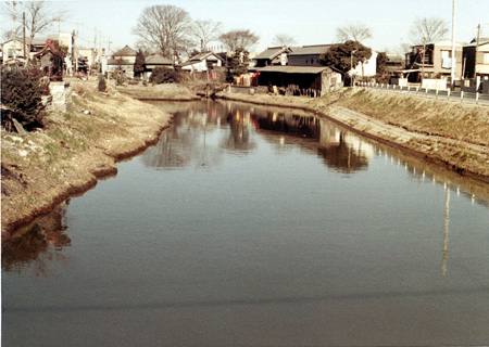 槐戸橋上流