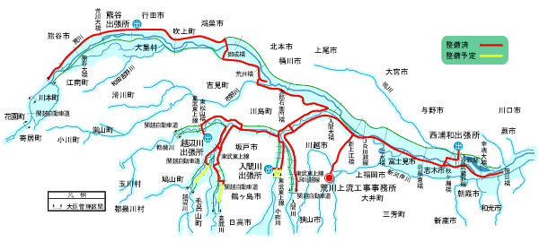 光ファイバー整備状況図