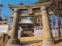 甲府盆地の治水の神、三社神社