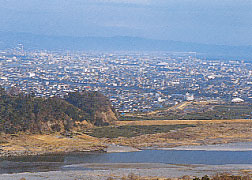 岩本山の付近