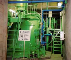 川島排水機場ポンプ