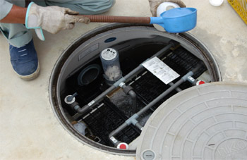 合併処理浄化槽の水質検査2