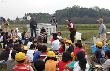 綾瀬川「川の学習会」1