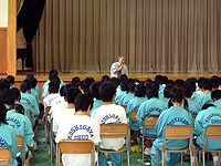 市内小中学校における環境講座の開催1