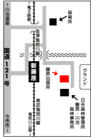 藤原出張所地図