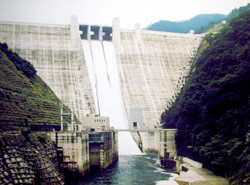 試験湛水の状況