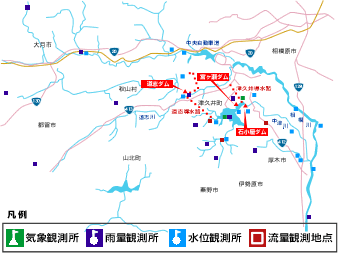 観測所地図