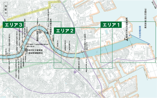 河道状況図イメージ