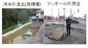 地震被害の例