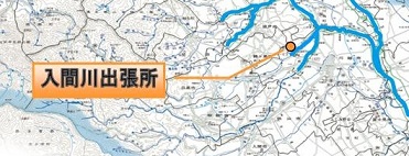 入間川出張所 位置図解