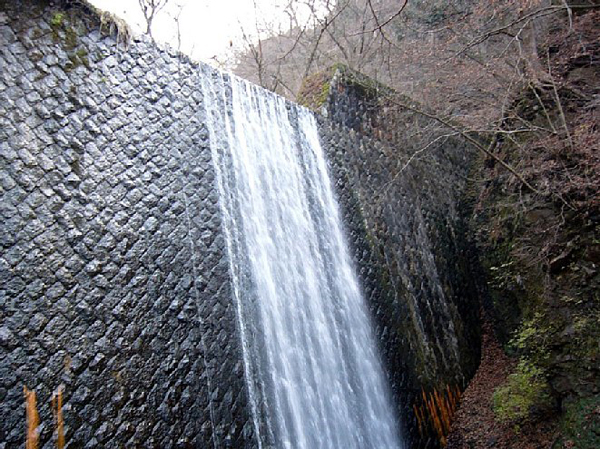 榛名川上流砂防堰堤