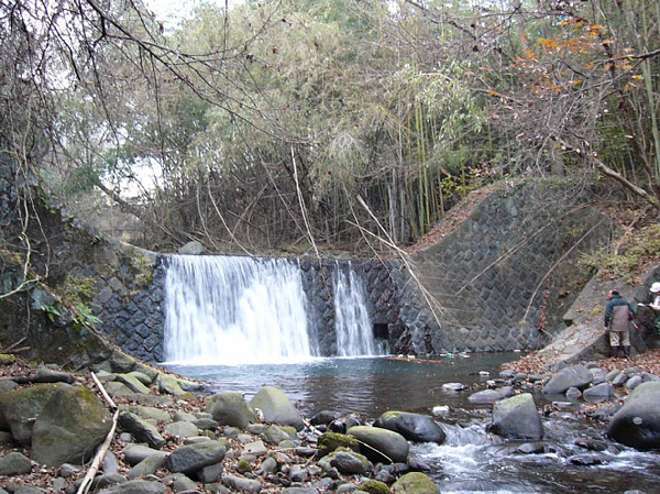 三沢川砂防堰堤