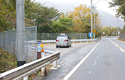 三国峠地区吉野沢橋周辺_待避所（新潟方面車線