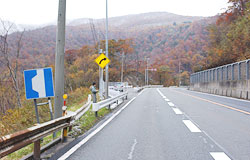 三国峠地区三丁橋周辺_待避所（新潟方面車線）